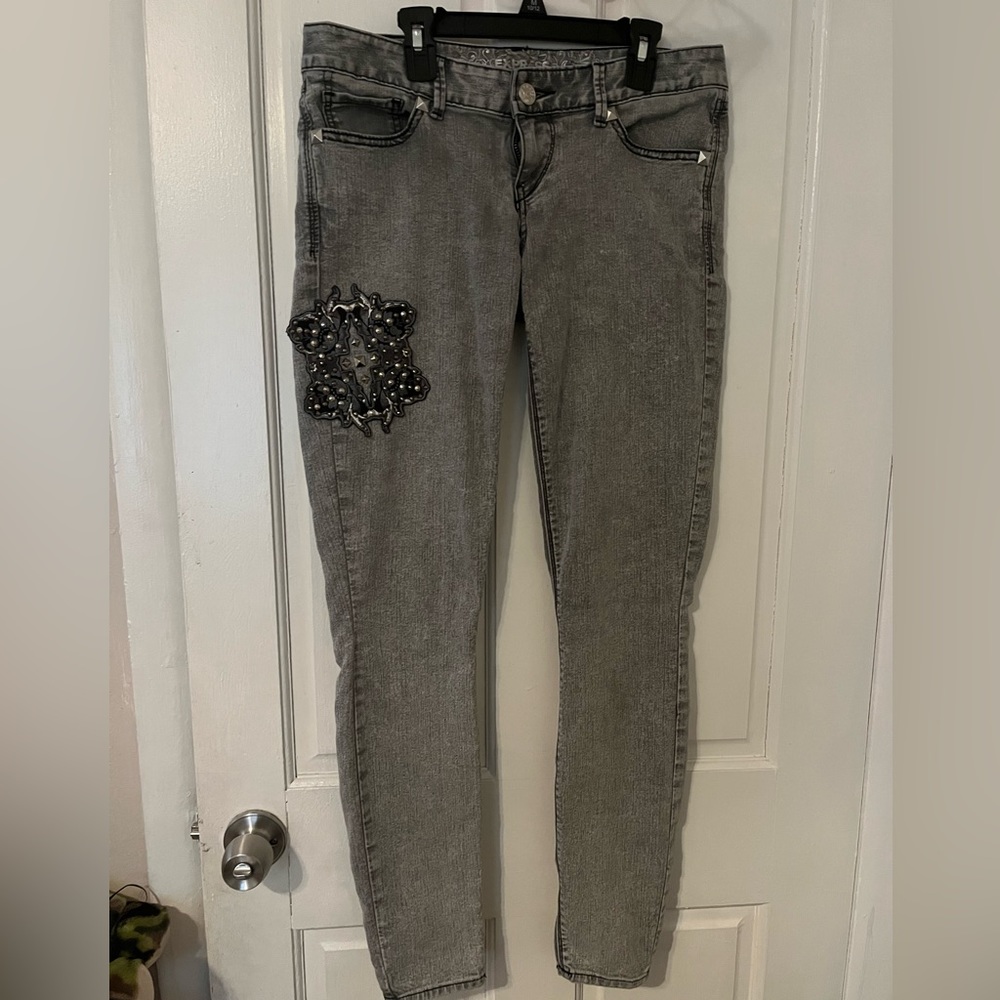 express jeans skinny y2k design